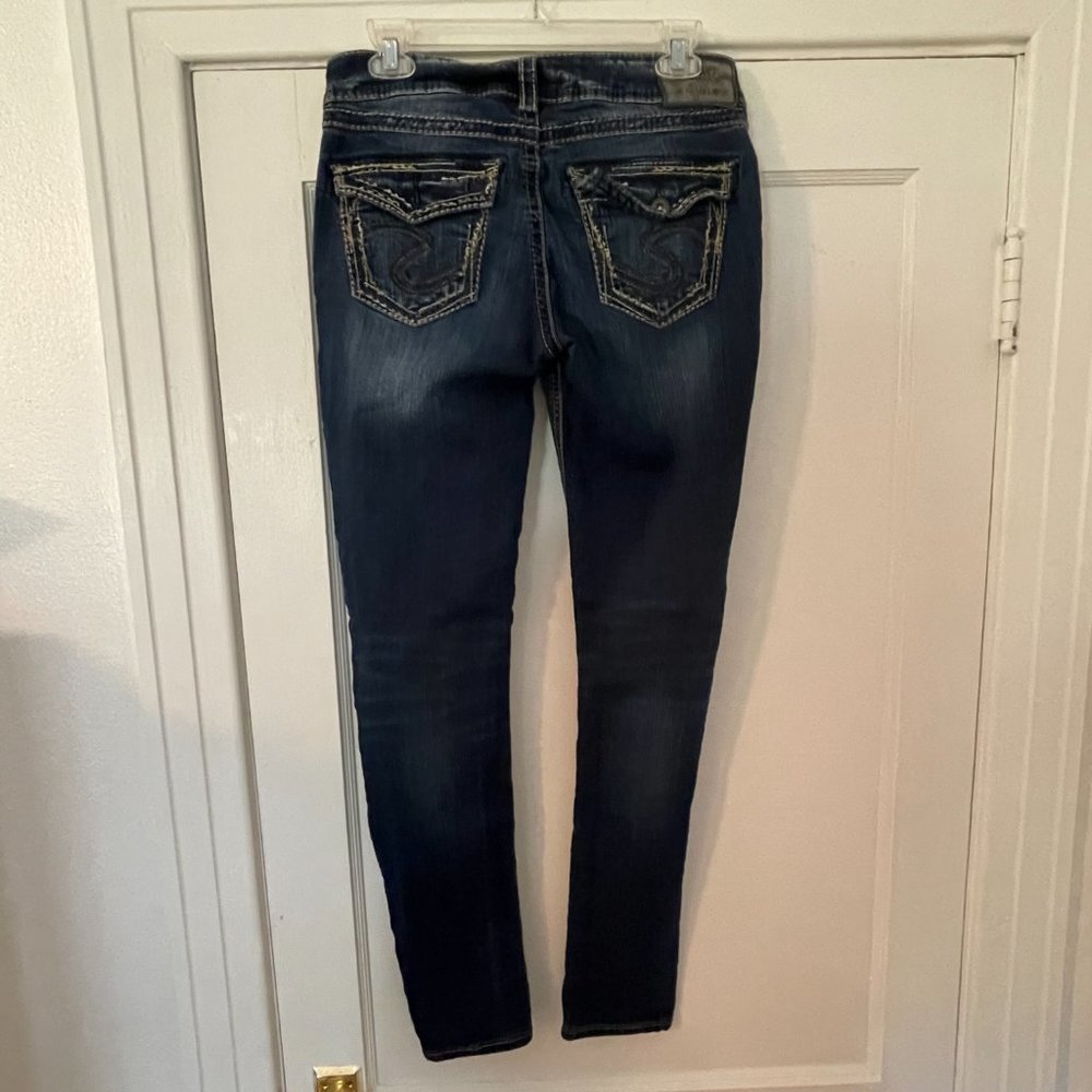 Silver Suki Mid Skinny W29/L33